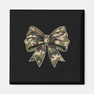 Camouflage Alte Camouflage Bow Camouflage Coquette Magnet