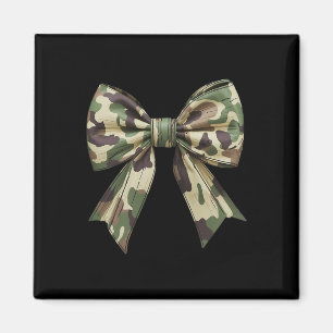 Camouflage Alte Camouflage Bow Camouflage Coquette Magnet