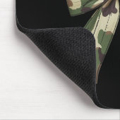 Camouflage Alte Camouflage Bow Camouflage Coquette Mousepad (Ecke)