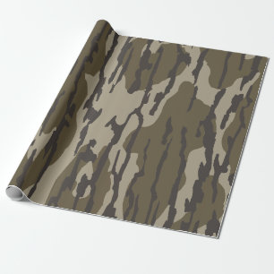 Camouflage am Boden Geschenkpapier