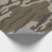 Camouflage am Boden Geschenkpapier (Ecke)