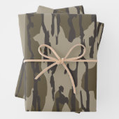 Camouflage am Boden Geschenkpapier Set (Beispiel)