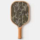 Camouflage am Boden Pickleball Schläger (Rückseite)