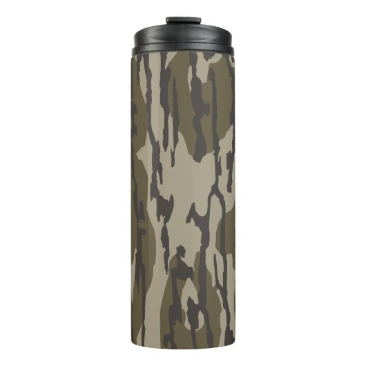 Camouflage am Boden Thermosbecher (Vorderseite)