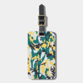 Camouflage am See Gepäckanhänger (Vorderseite vertikal)