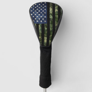 Camouflage American Flag Camouflage Golf Headcover