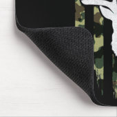 Camouflage American Flag Jagd auf Hirsche Mousepad (Ecke)