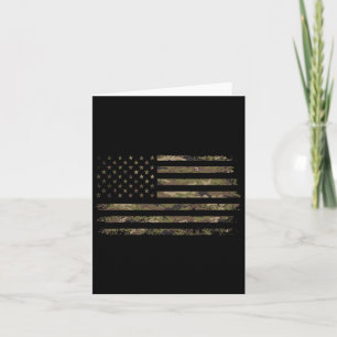 Camouflage American Flag USA Camouflage Men Boys W Karte