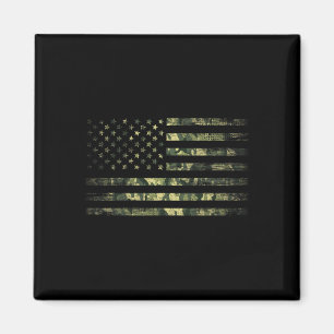 Camouflage Amerikanische Flagge USA Männer Frauen Magnet
