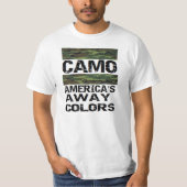Camouflage: Amerikas wegfarben T-Shirt (Vorderseite)