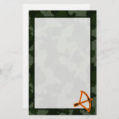 Camouflage Archery Briefpapier (Vorne/Hinten)