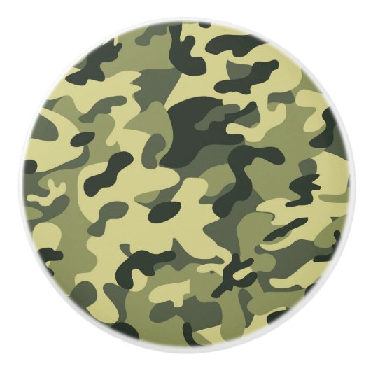 Camouflage Army Green Keramikknauf (Vorderseite)