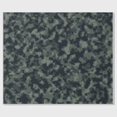 Camouflage Army Man Camouflage Green Grau Geschenkpapier (Flach)