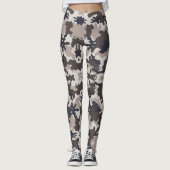 Camouflage Army - Power Yoga Leggings (Vorderseite)