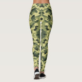 Camouflage Army - Power Yoga Leggings (Rückseite)