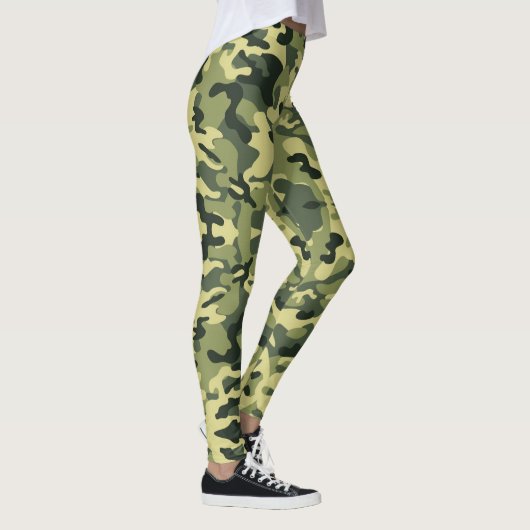 Camouflage Army - Power Yoga Leggings (Rechts)