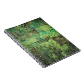 Camouflage Aviation Emblem Notebook - Militär Notizblock (Rechte Seite)