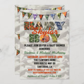 Camouflage Baby Boy Baby Shower Einladungen (Vorne/Hinten)