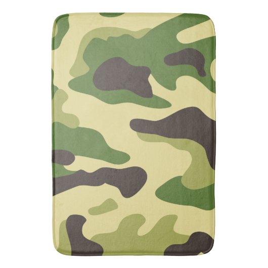 Camouflage Badematte (Vorderseite Vertikal)