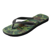 Camouflage Badesandalen (Schrägansicht)