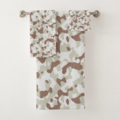 Camouflage Badezimmer Handtuch Set (Insitu)
