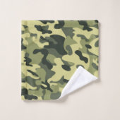Camouflage Badhandtuch Set (Waschlappen)