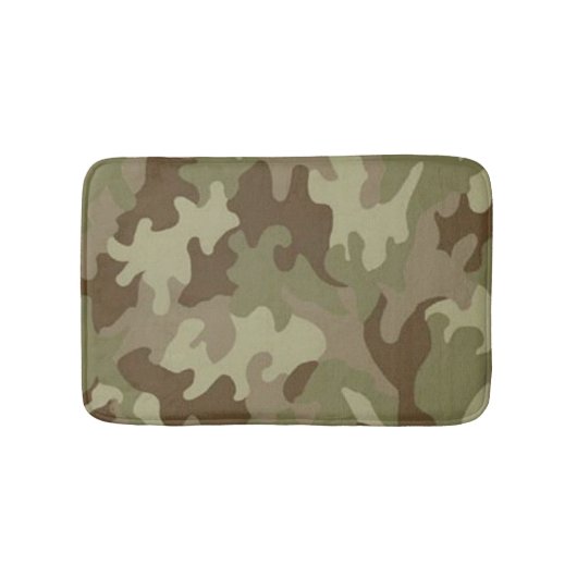 Camouflage Bath Mat Badematte (Vorderseite)