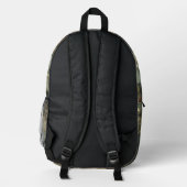 Camouflage Bedruckter Rucksack (Rückseite)