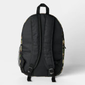 Camouflage Bedruckter Rucksack (Rückseite)