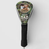 Camouflage Best Vater Ever Foto Golf Headcover (Vorderseite)