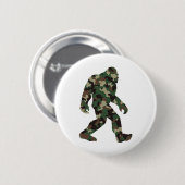 Camouflage Bigfoot Sasquatch Button (Vorne & Hinten)