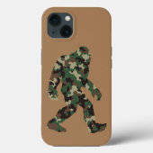 Camouflage Bigfoot Sasquatch Case-Mate iPhone Hülle (Rückseite)