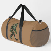 Camouflage Bigfoot Sasquatch Duffle Bag (Rechte Ecke)