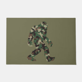 Camouflage Bigfoot Sasquatch Fußmatte