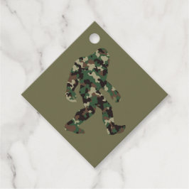 Camouflage Bigfoot Sasquatch Geschenkanhänger