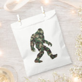 Camouflage Bigfoot Sasquatch Geschenktütchen (Ausgeschnitten)