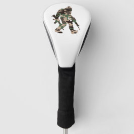 Camouflage Bigfoot Sasquatch Golf Headcover
