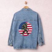 Camouflage Bigfoot Sasquatch Jeansjacke (Hangar)