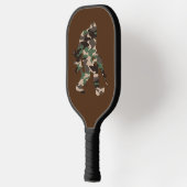 Camouflage Bigfoot Sasquatch Pickleball Schläger (Links)