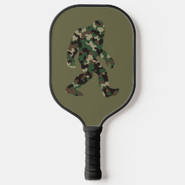 Camouflage Bigfoot Sasquatch Pickleball Schläger