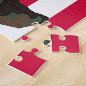 Camouflage Bigfoot Sasquatch Puzzle (Seite)