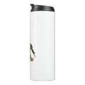 Camouflage Bigfoot Sasquatch Thermosbecher (Nach rechts gedreht)