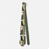 Camouflage Birds Krawatte (Vorderseite)