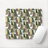 Camouflage Birds Mousepad (Mit Mouse)