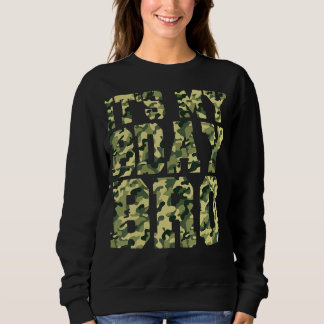 Camouflage Birthday Militär Soldier Bday Celebrat Sweatshirt