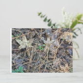 Camouflage Blank Einladungen, Camouflage Einladung (Stehend Vorderseite)