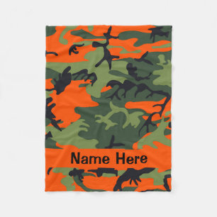 Camouflage Blanket - Dog Blanket - Jägergeschenke Fleecedecke