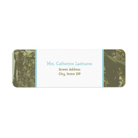 Camouflage & Blue Baby Dusche (Vorne)