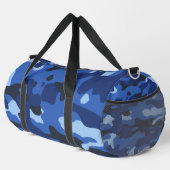 Camouflage Blue Camouflage Army Pattern Duffle Bag (Rechte Ecke)