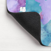 Camouflage Blue Mousepad (Ecke)